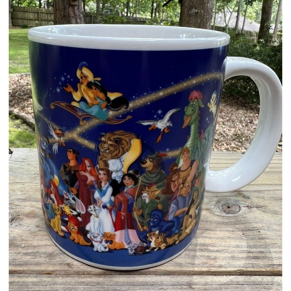1999 Art of Disney 100th Anniversary Character Big Oversized Coffee Mug